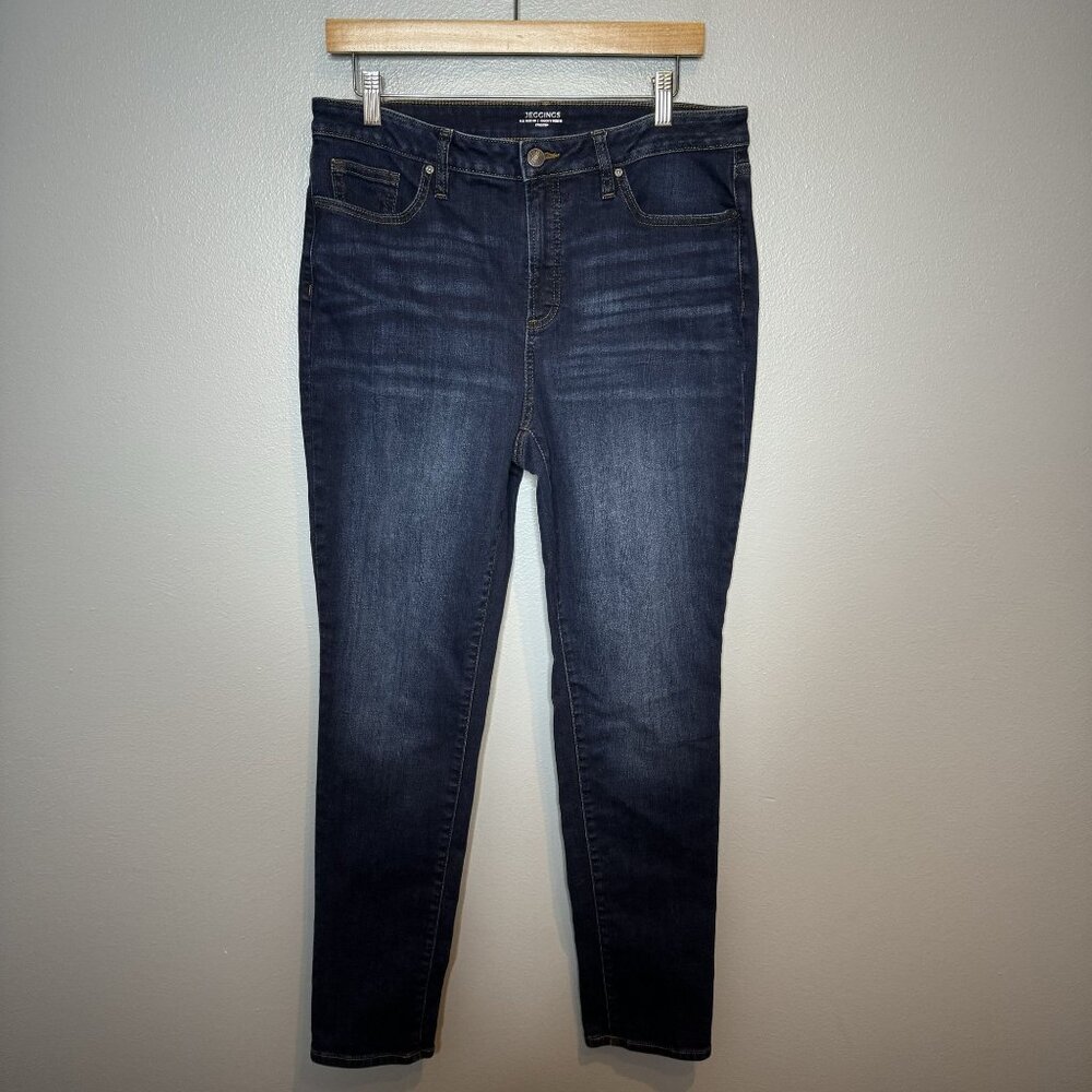 CHICO'S Dark Wash Jeggings Size 8R